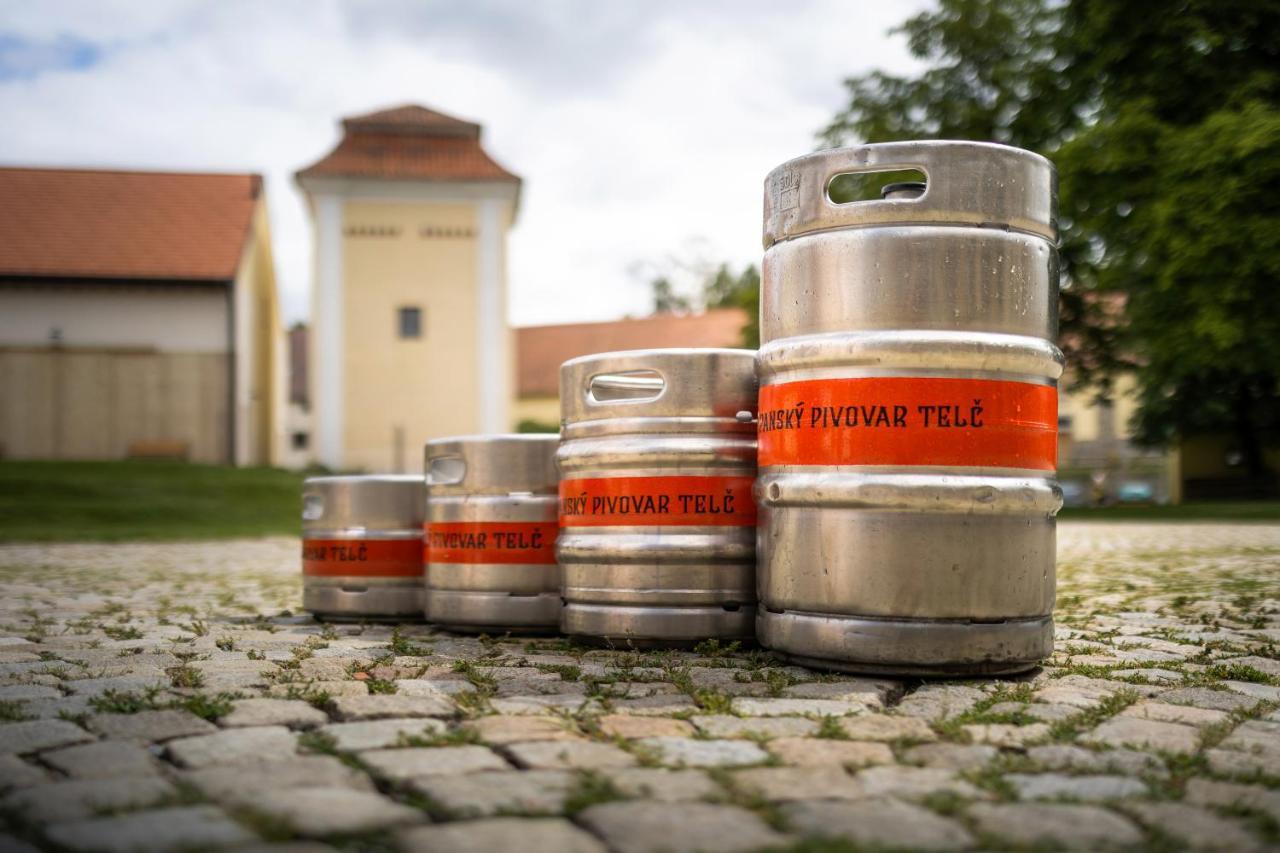 Penzion Pansky Dvur Telc Bagian luar foto