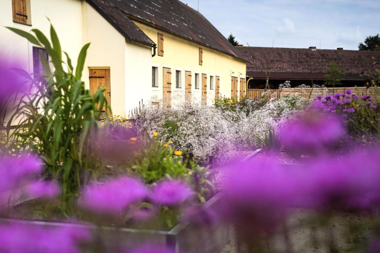 Penzion Pansky Dvur Telc Bagian luar foto